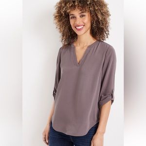 Maurices Atwood 3/4 Sleeve Blouse